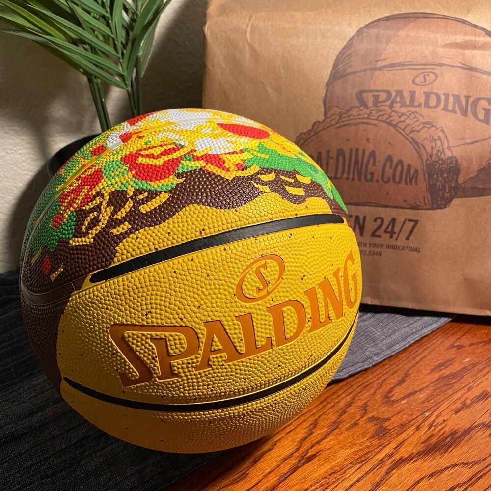 Limited Edition Spalding Street Taco Supreme Basketball